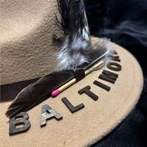 Baltimore Tan Fedora Hat